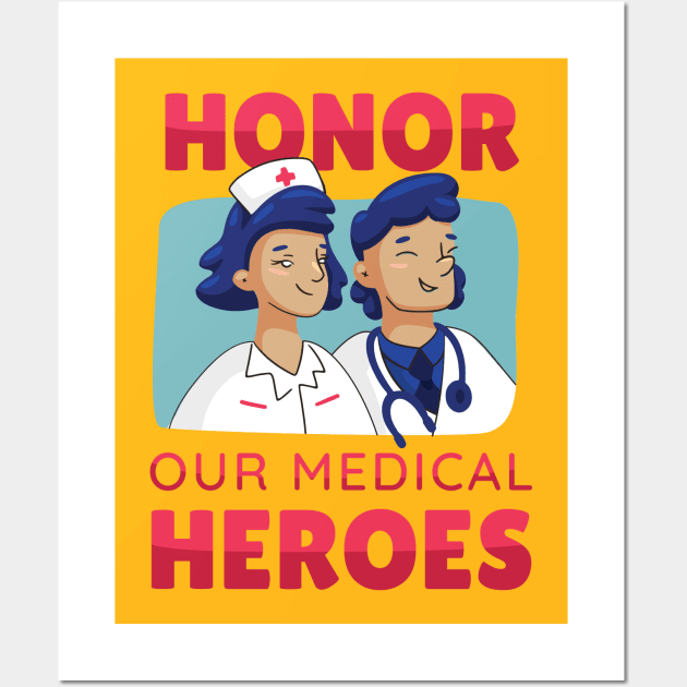 Honor Doctors Wall Art by Safdesignx